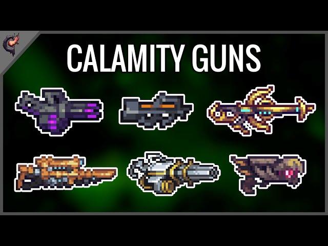 All Guns - Terraria Calamity Mod