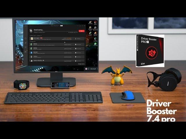 IObit Driver Booster 2020 pro 7.4.0 License key Full Version(Giveway of keys for first 1000 viewers)