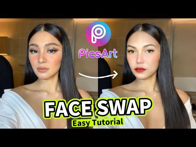 FACE SWAP USING PICSART TUTORIAL