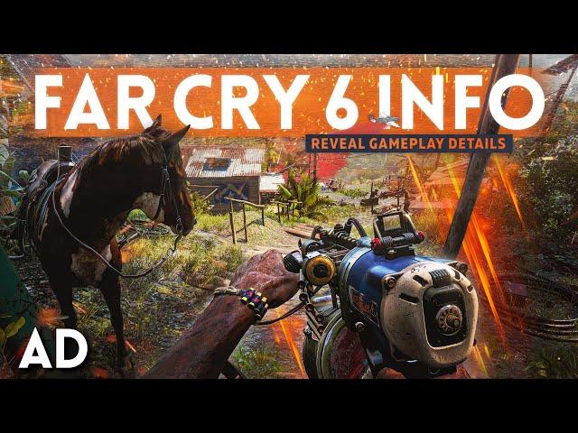 FAR CRY 6 Reveal Gameplay Details! (Secret info that Ubisoft didn't tell you)