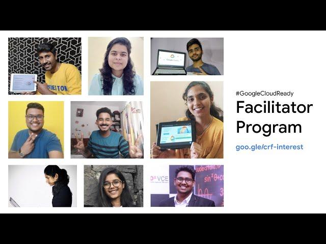 Become a GoogleCloudReady Facilitator