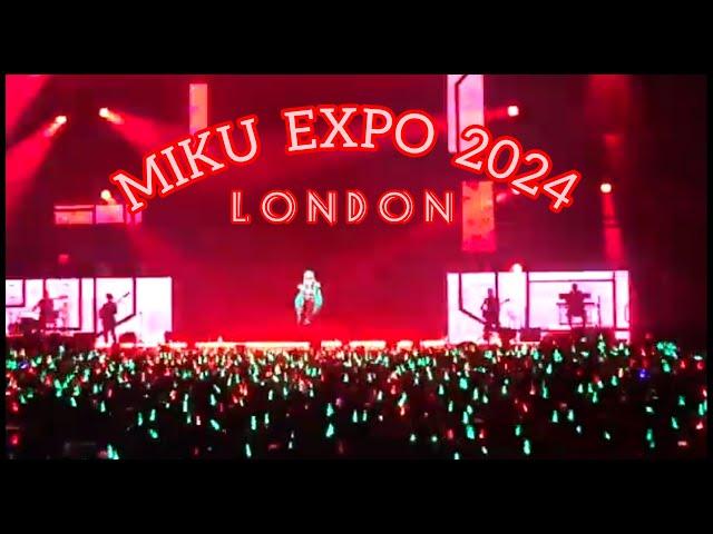 MIKU EXPO 2024 / HATSUNE MIKU at OVO Wembley Arena, London - FULL CONCERT - 26 October 2024