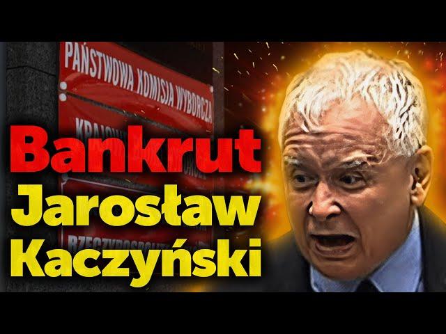 Bankrut Kaczyński. PiS stracił dotację i nie będzie miał pieniędzy na prezydencką kampanię wyborczą