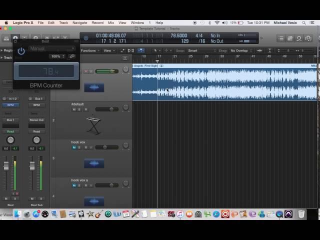 Find BPM/Tempo of Imported Tracks in Logic Pro X