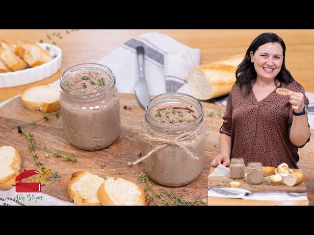 CHICKEN LIVER PÂTÉ MADE AT HOME - SIMPLE AND QUICK #abyblajan #reteteaby #chickenliverpâté