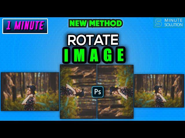 How to rotate an image in photoshop 2024