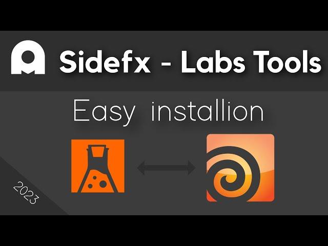 Install Sidefx - Labs Tools  - Easy and straight to point video