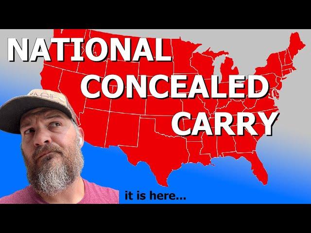 National Concealed Carry Bill: I DON'T LIKE IT