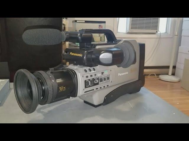 Panasonic AG-456 professional S-VHS camcorder (1996)