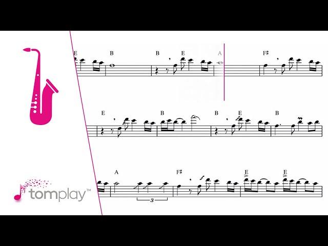 Play Gerry Rafferty on the Saxophone: Baker Street - Sheet Music Arrangement (Alto Sax)