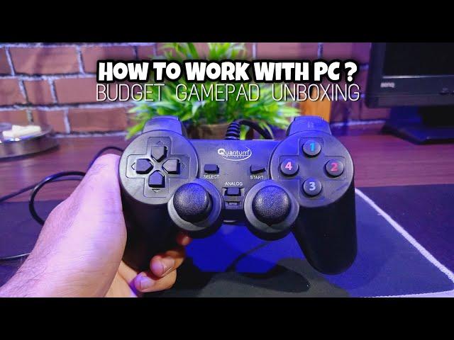 How to Connect Gamepad Controller to Pc with Gta San Andreas + Unboxing Gamepad Controller