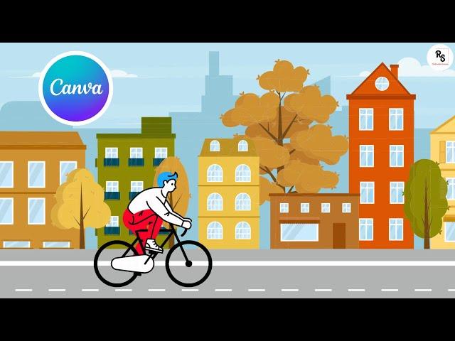 Create Cartoon Animation Videos Using Canva • Canva Animation Tutorial