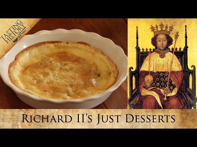 A Tart to Topple a King - Lombardy Custard