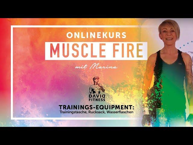 Onlinetraining: Muscle Fire mit Marina Ganzkörperkräftigung -Training zuhause!