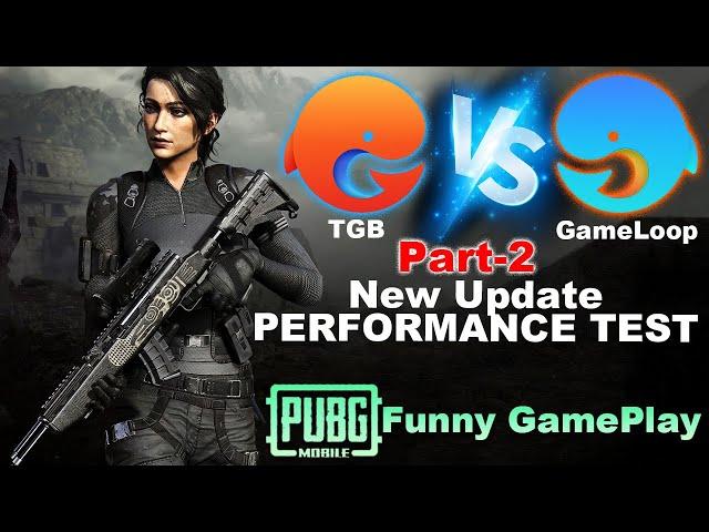 Part 2 of TGB vs Gameloop CPU and RAM Usage in PUBG Mobile - Quick TDM and Classic GamePlay TEST