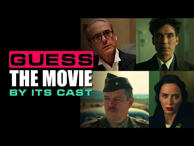 Guess the Movie by Its Cast: 4 Actors, 35 Movies Challenge