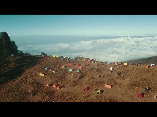 Rinjani Drone View