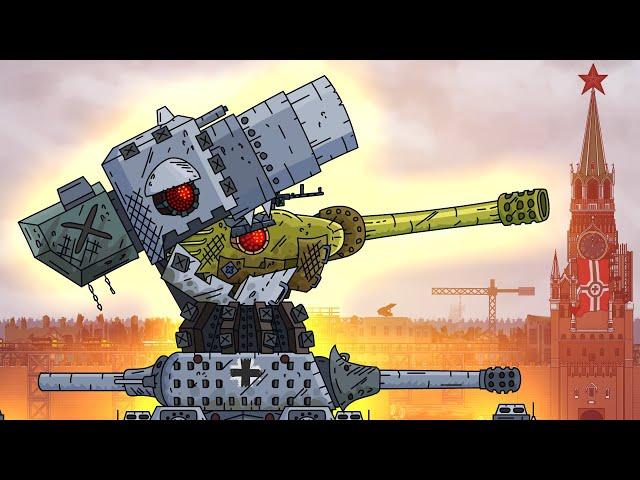 The rebirth of the IS-44 in Karla-44 - Cartoons about tanks