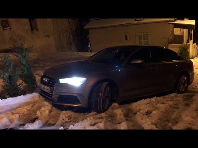 AUDİ A6 SEDAN 2.0 TDİ QUATTRO SNOW TEST