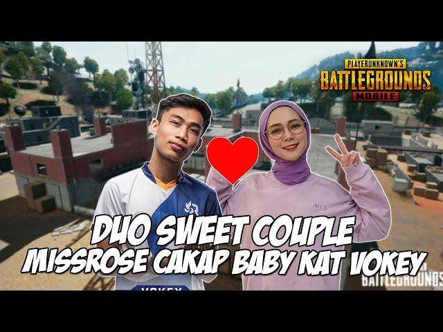 Duo Sweet Couple Vokey Auto Berbunga MissRose Cakap Baby Kat Vokey | Pubg Mobile