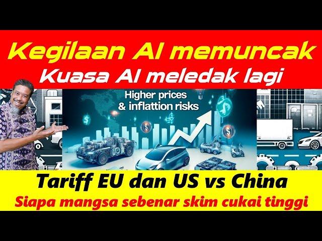 Kegilaan AI memuncak | US dan Eropah sekat teknologi kenderaan elektrik China, apa impaknya?