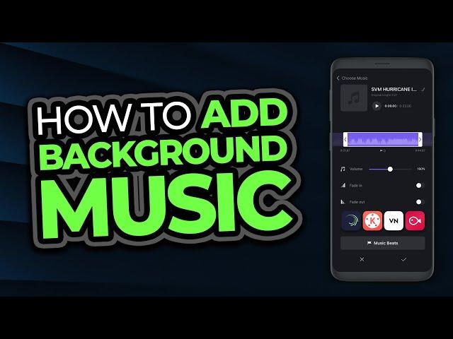 Add Background Music To Video On Android