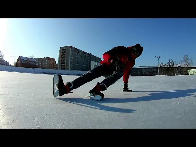 Freestyle ice skating/ трюки на коньках 2018