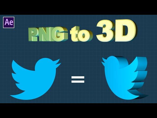 How to Create 3D Animated Rotating Logos in Adobe After Effects CC Tutorial