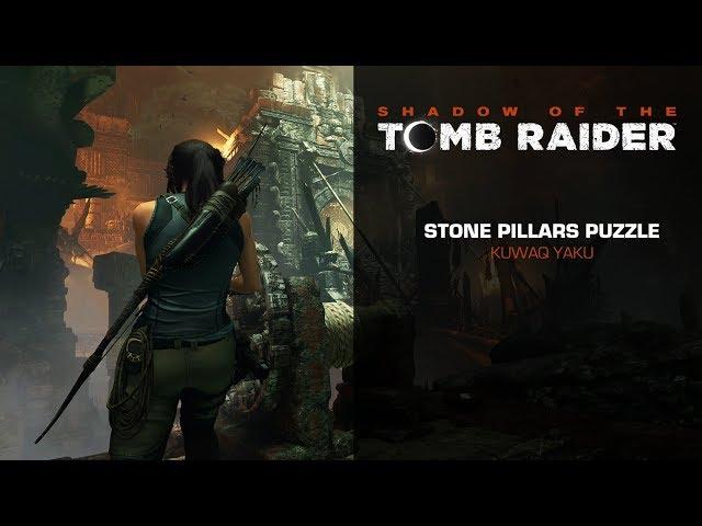 Shadow of the Tomb Raider - Rotating STONE PILLARS Puzzle (Path of the Living)