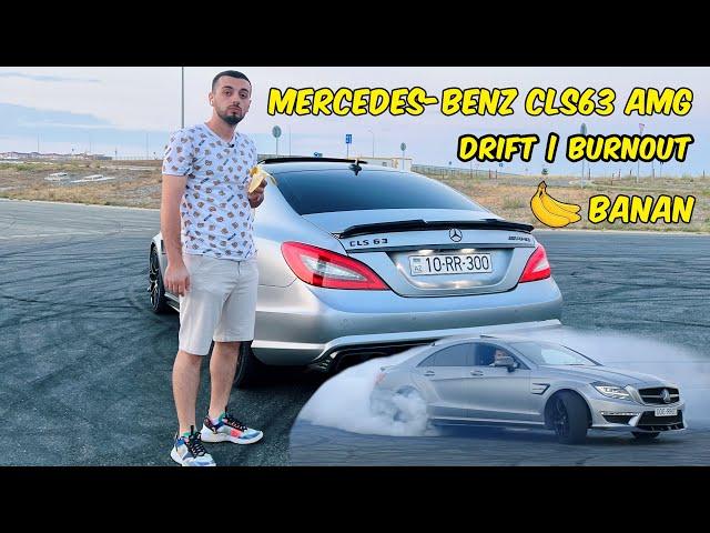 [Mercedes Benz CLS63 AMG] incələməsi | Drift | Burnout |