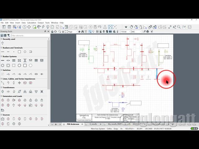 Using DC load flow to detect issues related to wrong data in reactive power #DIgSILENT #PowerFactory