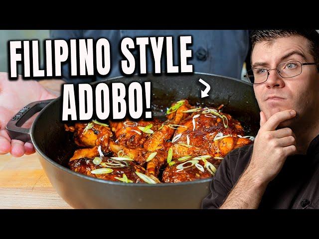 Pro Chef Makes Chicken Adobo for Uncle Roger!