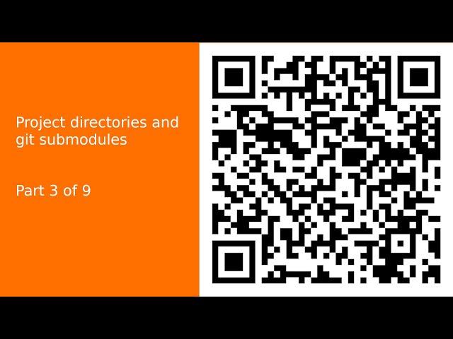 Project directories and git submodules