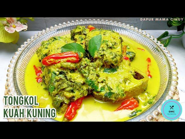 TONGKOL KUAH KUNING ala WARUNG PADANG || TONGKOL BUMBU KUNING || Pedas Seger & Gurih || Enaknya Poll