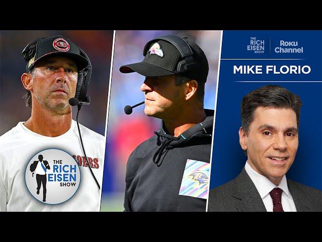 Mike Florio on Kyle Shanahan & John Harbaugh Possibly Coaching Elsewhere in ’25 | Rich Eisen Show