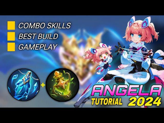 ANGELA Tutorial & Guide 2024 (English): Combo Skills, Best Build, Tips & Tricks | Mobile Legends