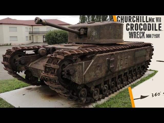 Churchill Mk VII Crocodile - Walkaround - MM Park.