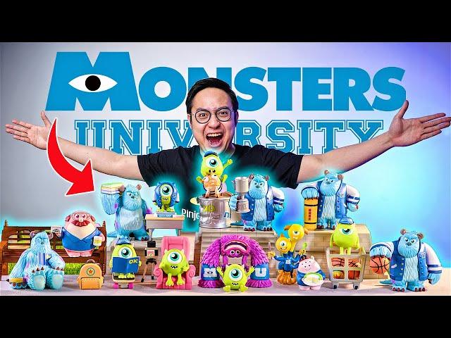 Unboxing SEMUA Pop Mart MONSTER UNIVERSITY‼️ Apakah Dapat Secret? 