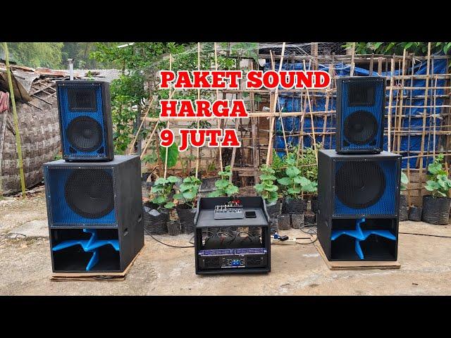 Paket sound murah berkualitas harga 9 juta sudah komplit accessories siap horegg