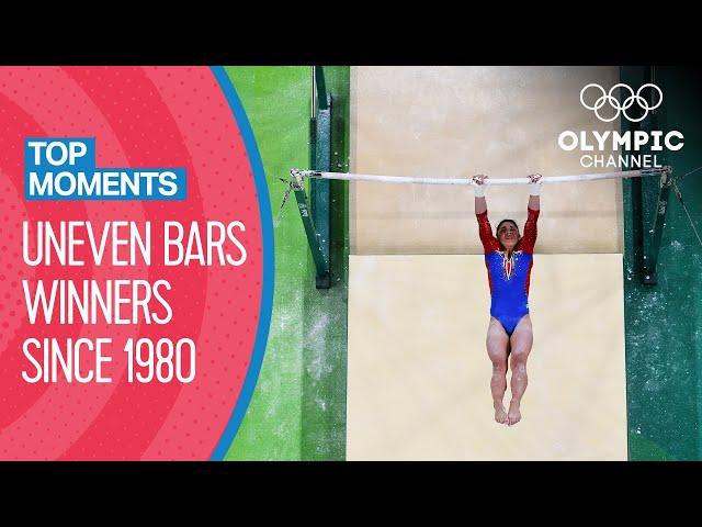 Last 10 Women's Uneven Bars Winners at the Olympics | Top Moments