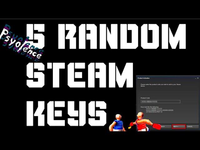 Steam Keys Decide What I Play | Random Steam Keys #1
