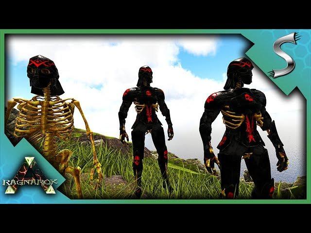 SKELETON WARRIORS ATTACK! NEW EPIC ARMOR & TERROR BIRD TAMING! - Ark: RAGNAROK - BUSH PEOPLE [S2E3]