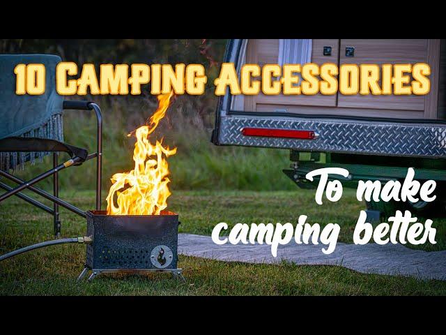 10 Camping Accessories to Make Camping Easier!