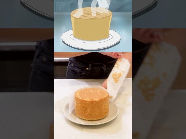 Sanji Bakes His First Cake! #OnePiece #AnimeFood