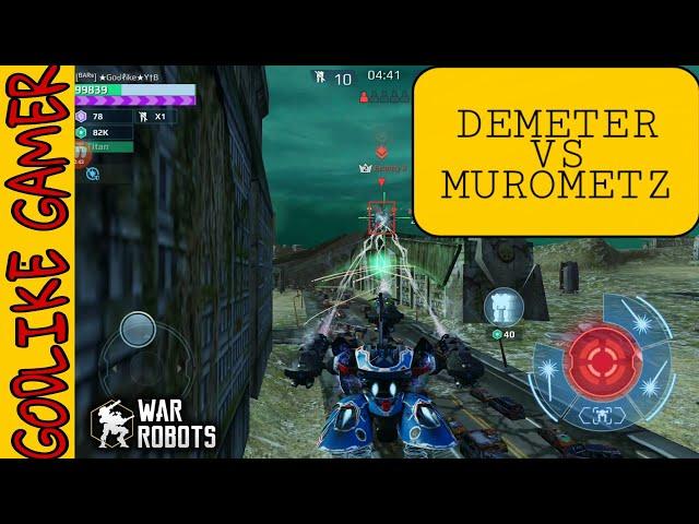 WAR ROBOTS FAFNIR HAVOC FREE FOR ALL GAMEPLAY | ФАФНИР ХАВОК В ПРОТИВ ВСЕХ | DEMETER VS MUROMETZ 