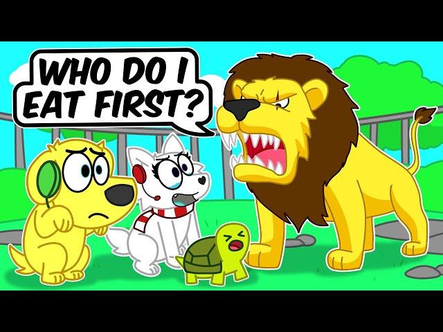 ROBLOX PET STORY ZOO ENDING (LION BOSS FIGHT)