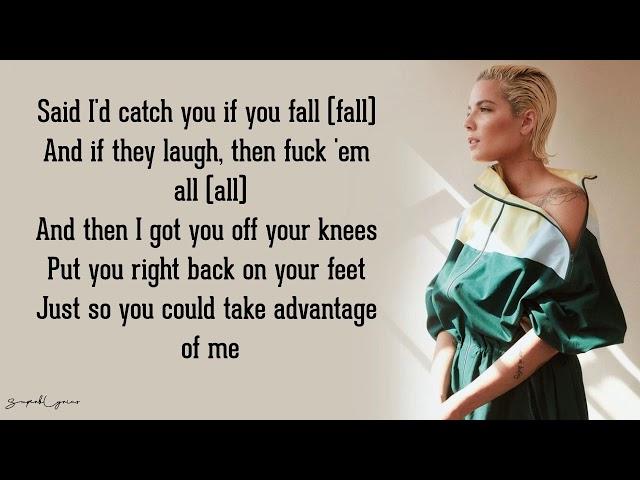 Halsey - Without Me (Lyrics)