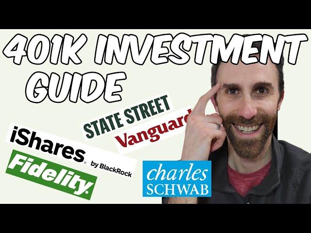 How to Invest in your 401k plan | Pick the RIGHT Investments | Vanguard Schwab Fidelity BlackRock