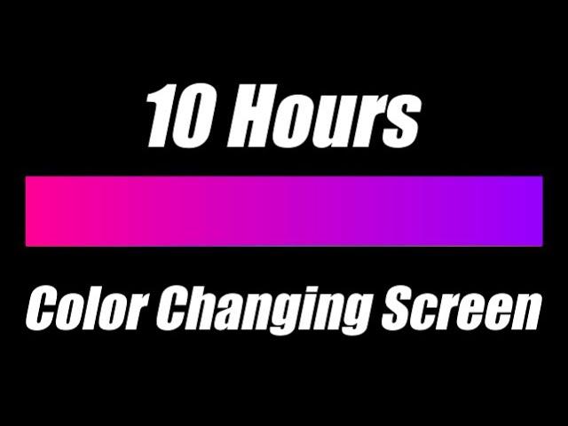 Color Changing Mood Led Lights - Purple-Magenta Screen [10 Hours]