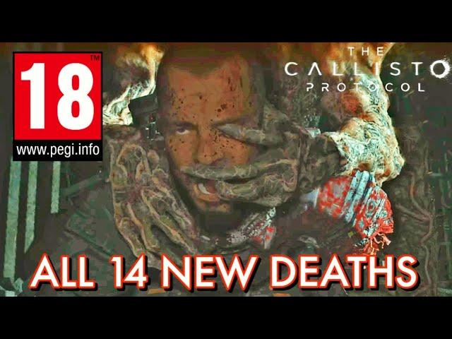 The Callisto Protocol ALL 14 New Death Animations | Contaigon DLC